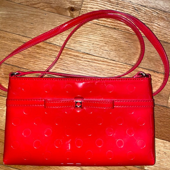 kate spade Handbags - Kate Spade Chili Red Amy Camellia Street Cross Body